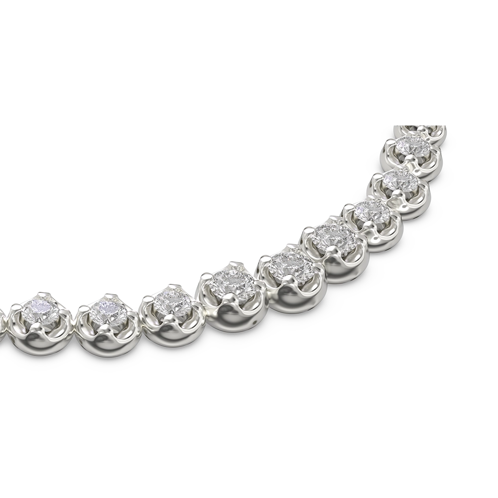 Graduated Eternity Bracelet