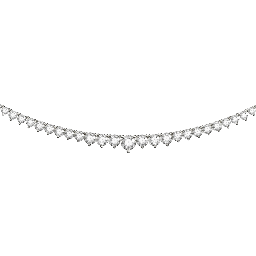 Graduated Eternity Necklace